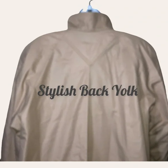 London Fog Trench Coat Beige Size 10 Regular - Picture 6 of 16